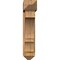 Ekena Millwork Balboa Arts and Crafts Rough Sawn Bracket w/ Offset Brace, Western Red Cedar, 8"W x 30"D x 38"H BKT0806X30X38BOA03RWR - alternate 3